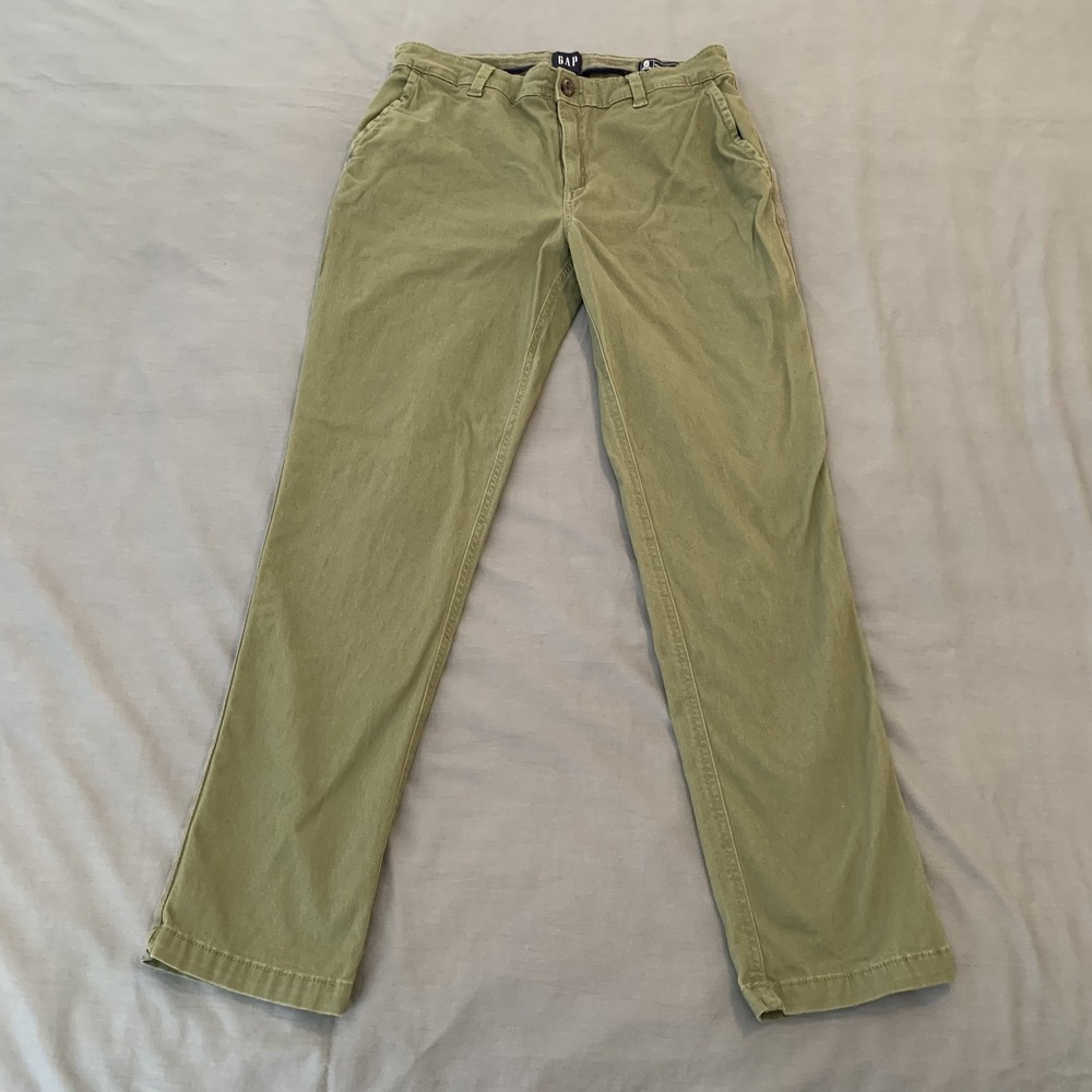 GAP Pants Womens 6 Relaxed Girlfriend Straight Casual Spandex‎ Stretch